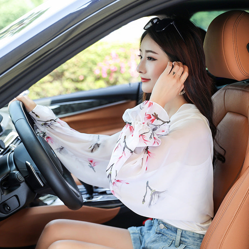 LORVENE Textured Fringe Shawl