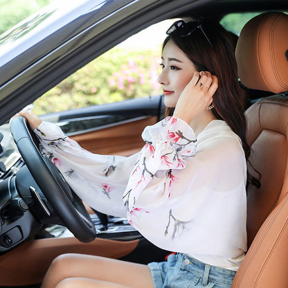 LORVENE Textured Fringe Shawl