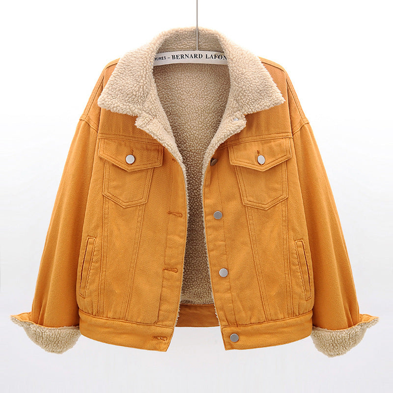 LORVENE Quilted Leather Jacket