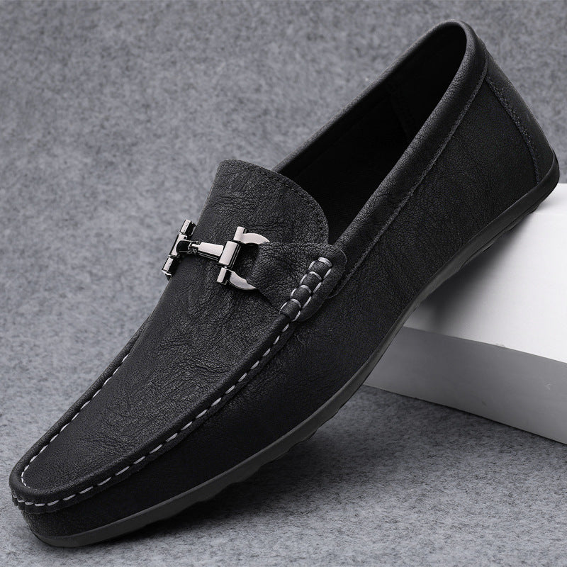 Men’s Signature Metal-Bit Loafers