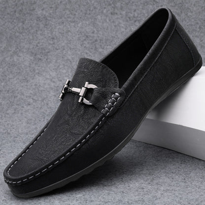 Men’s Signature Metal-Bit Loafers
