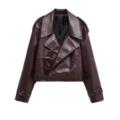 LORVENE Zip Front Bomber Jacket