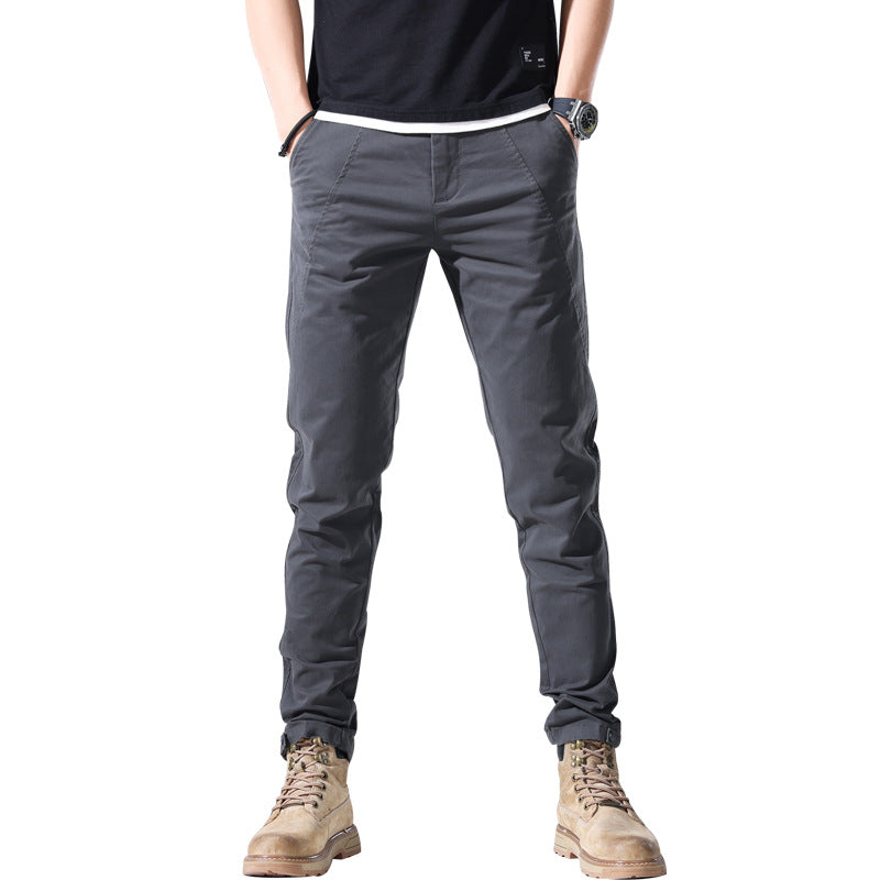 LORVENES Men’s Everyday Tailored Dress Pants