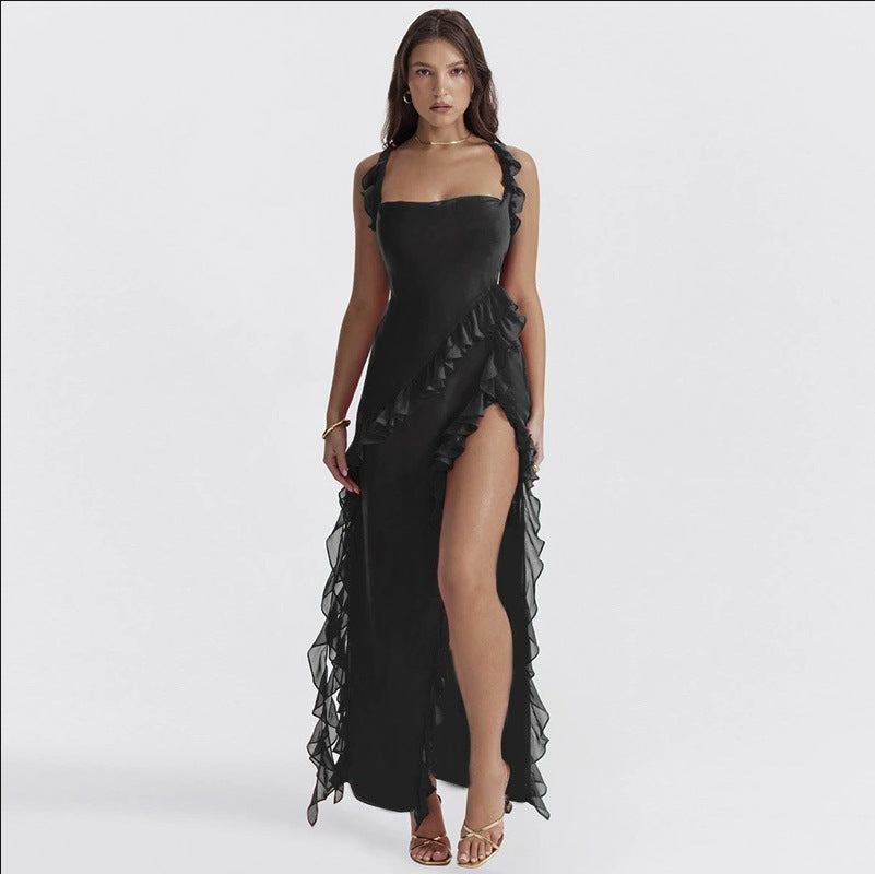 LORVENE Midnight Petal Maxi