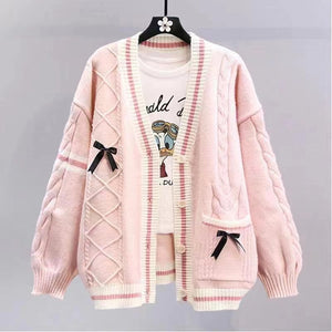 Open Front Knit