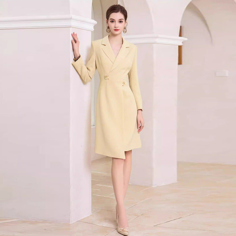 LORVENE Elegant Satin Dress