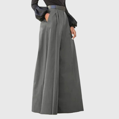 LORVENES High Waist Stretch Work Pants - LORVENES