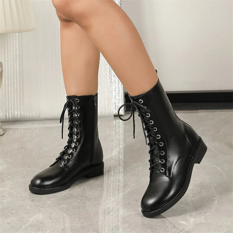 Klassischer Militärstiefel