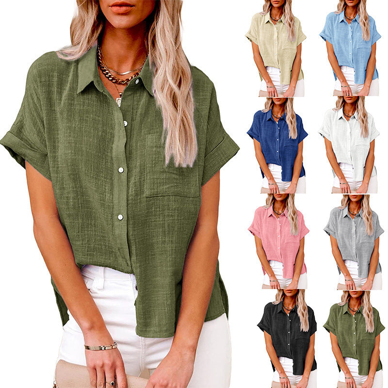 LORVENE Flowy Casual Shirt