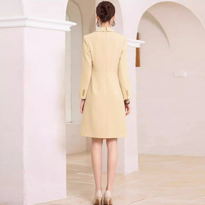 LORVENE Elegant Satin Dress