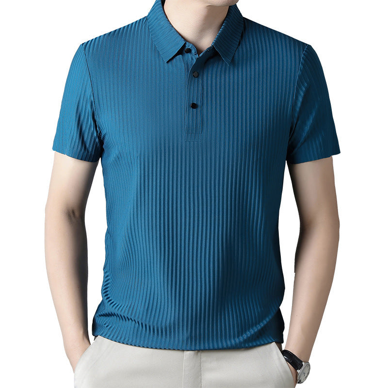 LORVENE Minimalist Polo Shirt