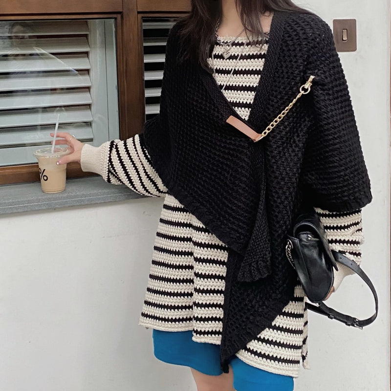 LORVENE Handwoven Cotton Shawl