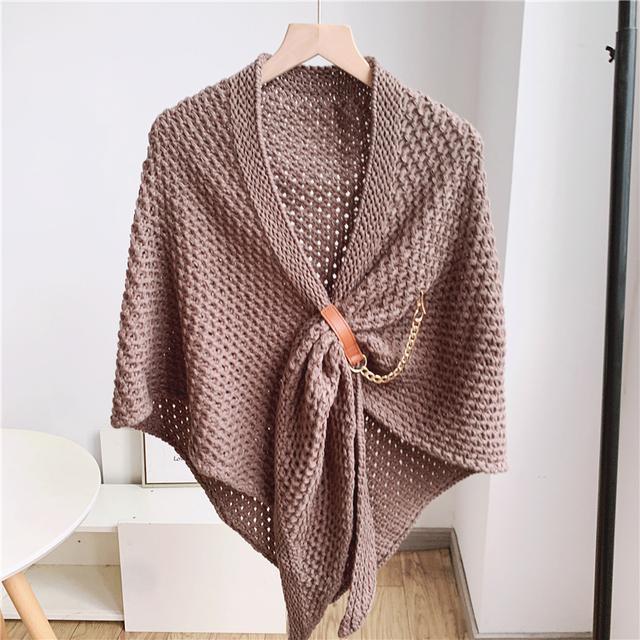 LORVENE Handwoven Cotton Shawl