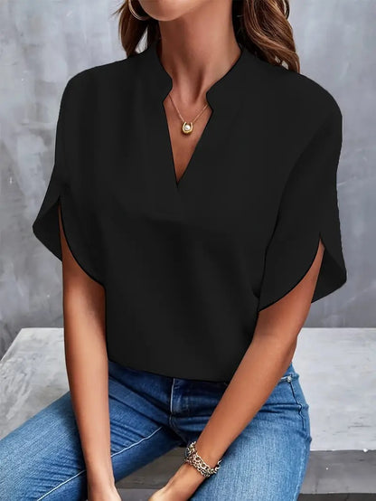 LORVENE Signature Office Blouse Shirt