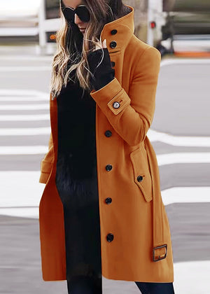 Structured Wrap Coat