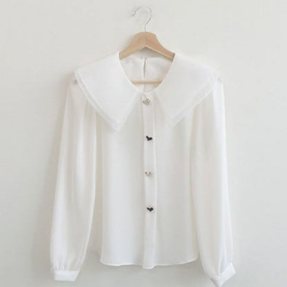 LORVENE Chic Collar Shirt