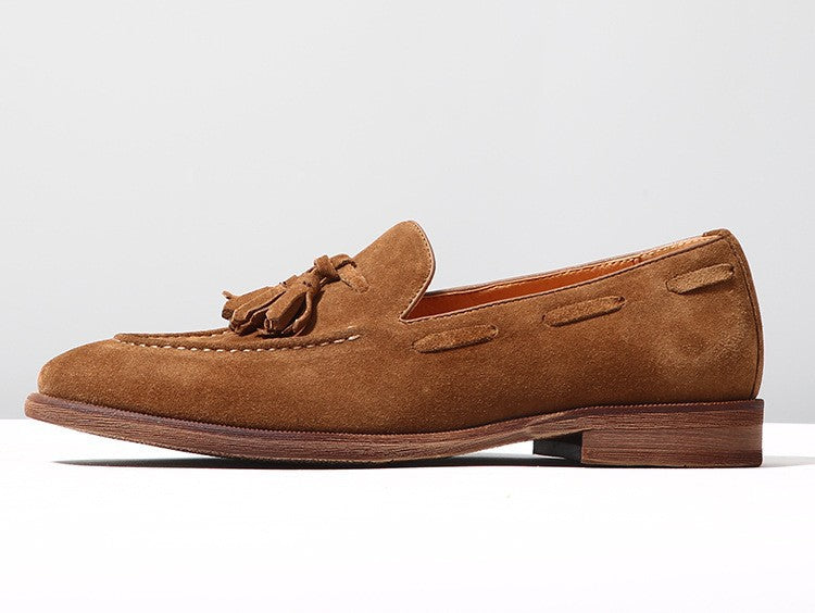 Men’s Suede Tassel Loafers