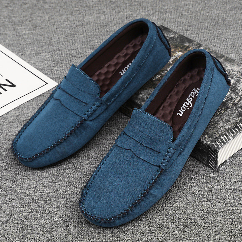 Men’s Dorell Soft-Suede Driving Loafers