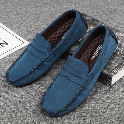 Men’s Dorell Soft-Suede Driving Loafers