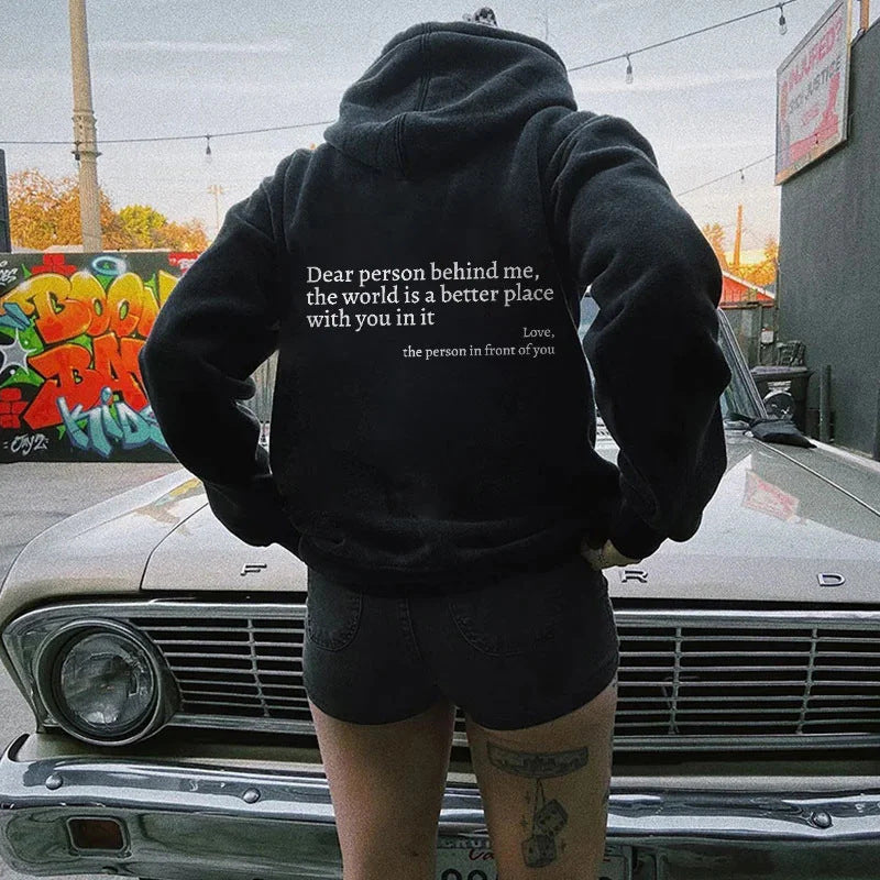 LORVENE Oversized Comfort Hoodie