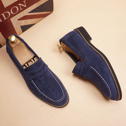 Men’s Premium Suede Penny Loafers