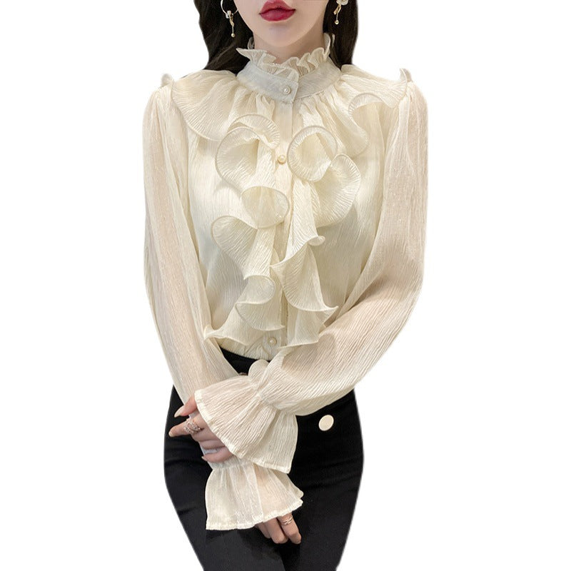 LORVENE Studio Satin Shirt