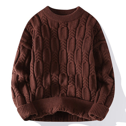 LORVENE Heritage Wool Turtleneck Sweater