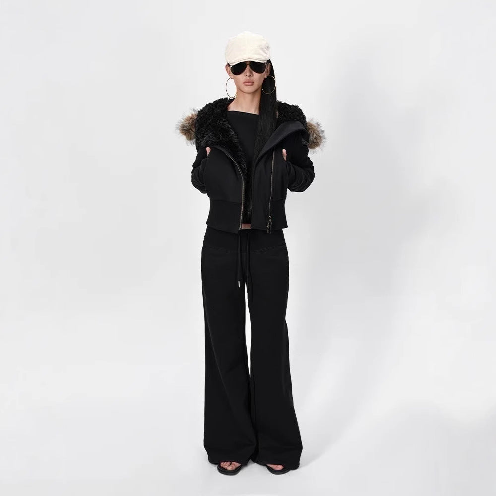 LORVENE Distressed Denim Jacket