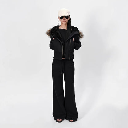 LORVENE Distressed Denim Jacket