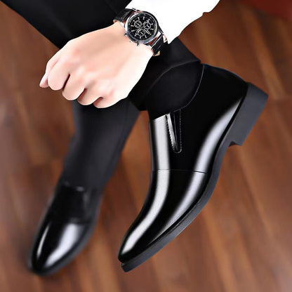 Men’s Luxe Formal Slip-On Boots