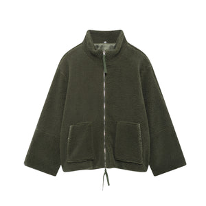 LORVENES Turtleneck Coat