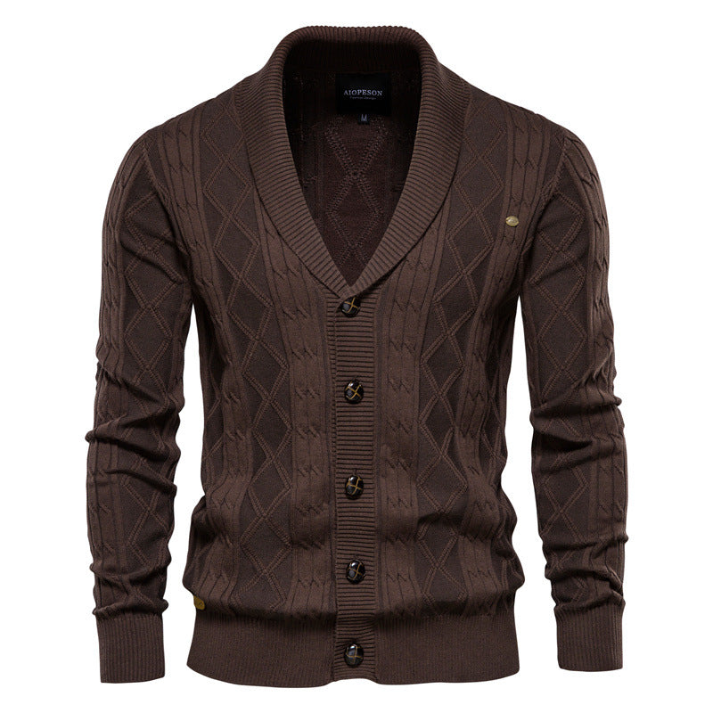 LORVENE Premium Texture Cardigan
