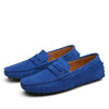 20888 royal blue leather shoes
