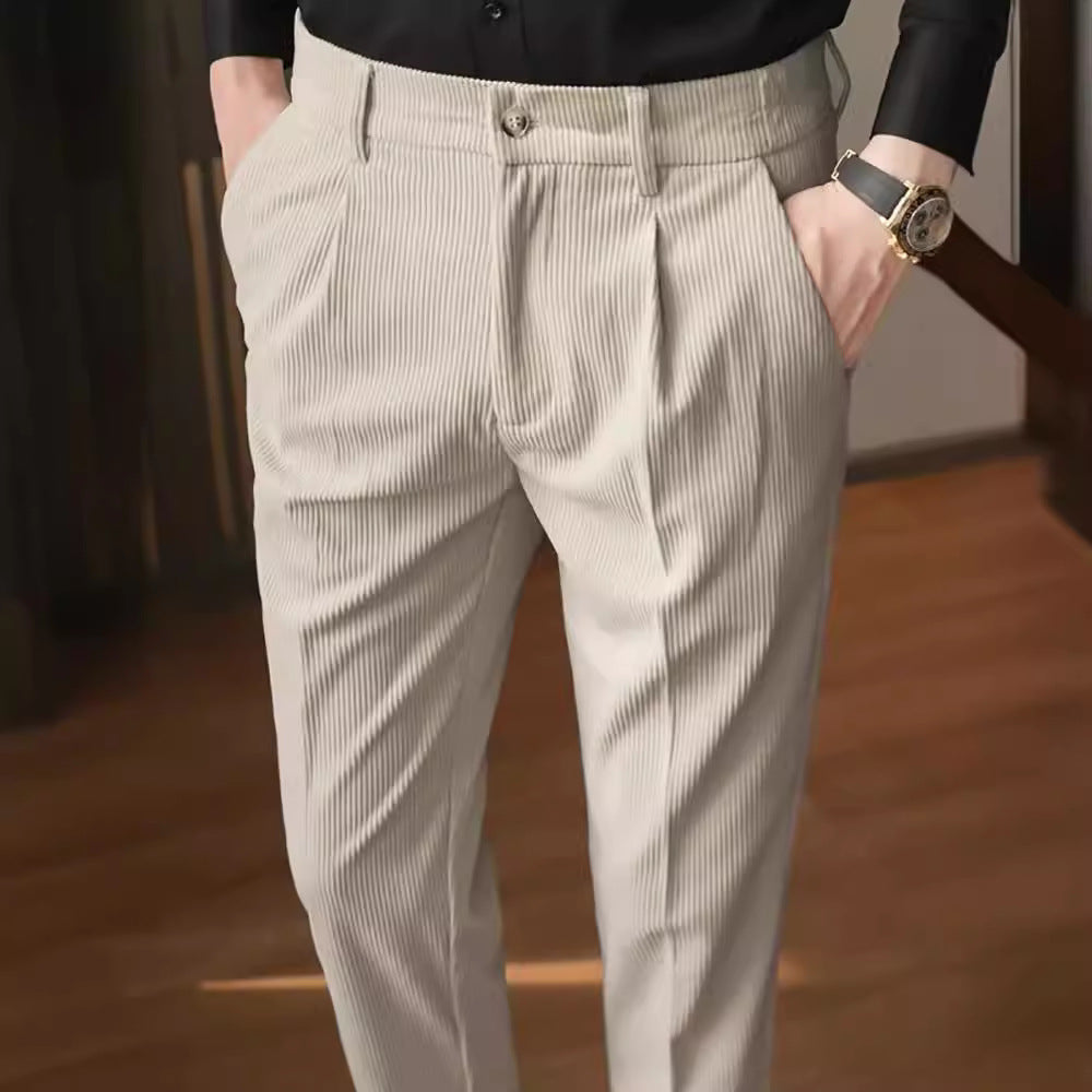 LORVENES Comfort Stretch Work Pants for Men