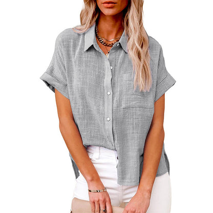 LORVENE Flowy Casual Shirt