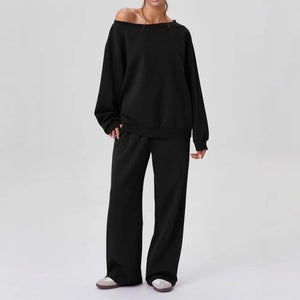Casual Knit Sweat Set