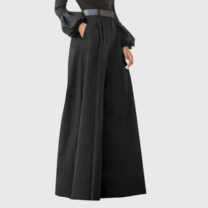 LORVENES High Waist Stretch Work Pants - LORVENES