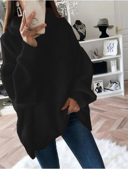 LORVENE Classic High Neck Sweater