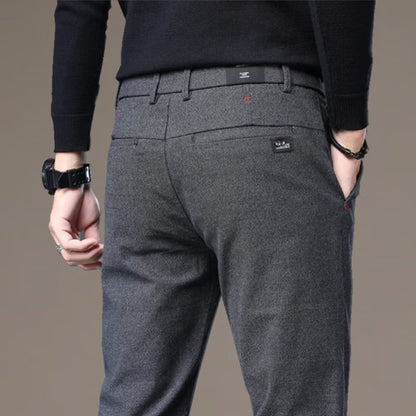 LORVENES Elegant Slim Fit Business Pants