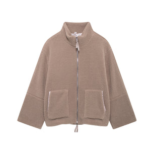 LORVENES Turtleneck Coat