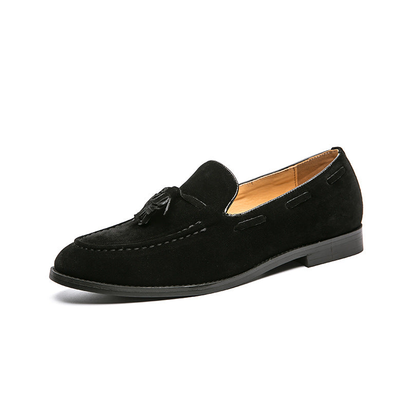 LORVENES Classic Suede Tassel Loafers