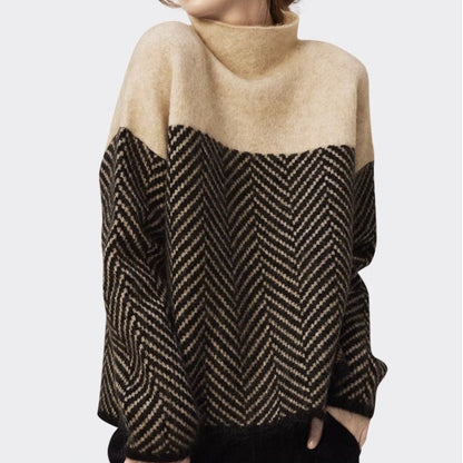 LORVENE Fine Knit High Neck
