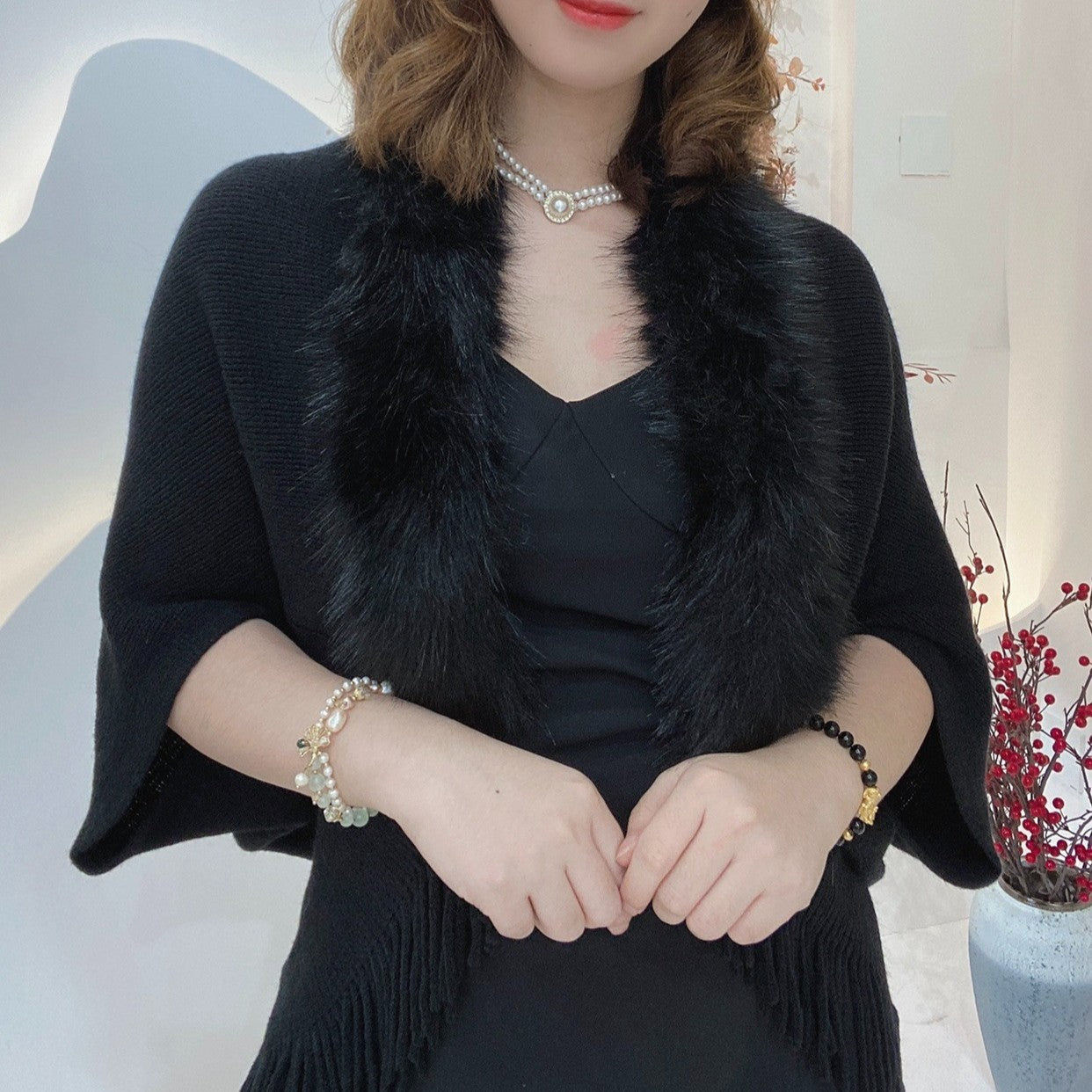 LORVENE Classic Pashmina Wrap