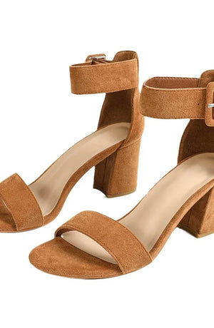 Round toe thick heel high heels for women 2025 new cross-border large size women's shoes one-strap back cover open toe sandals (600x920)