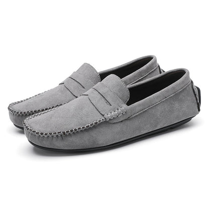 Men’s Dorell Soft-Suede Driving Loafers
