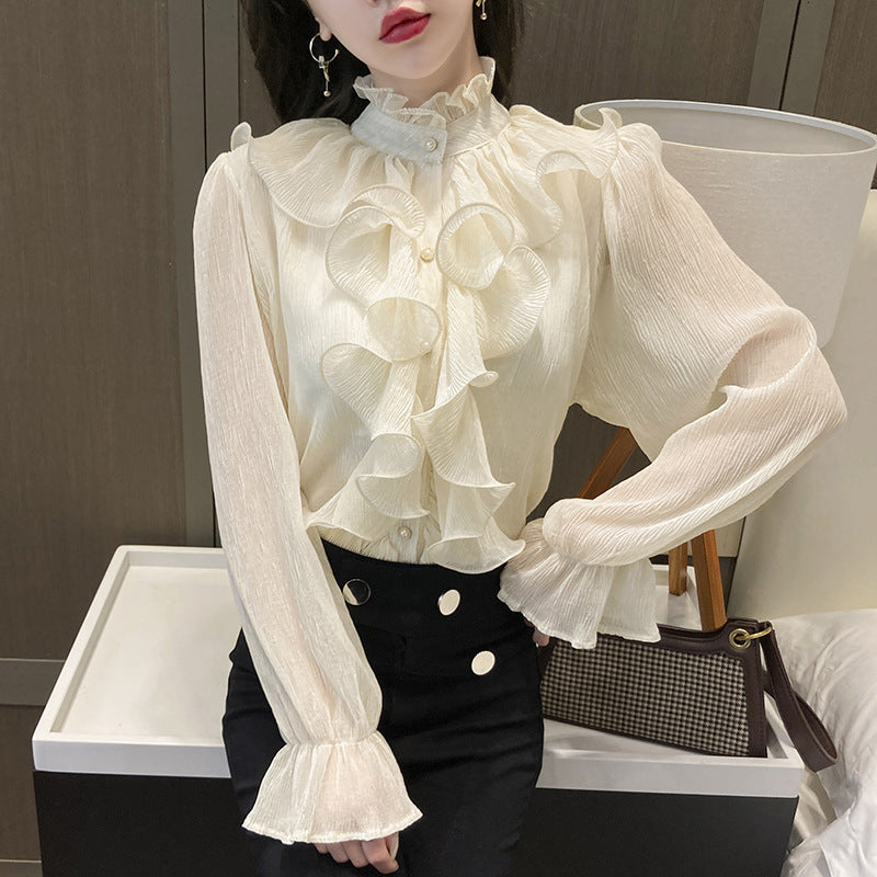 LORVENE Studio Satin Shirt