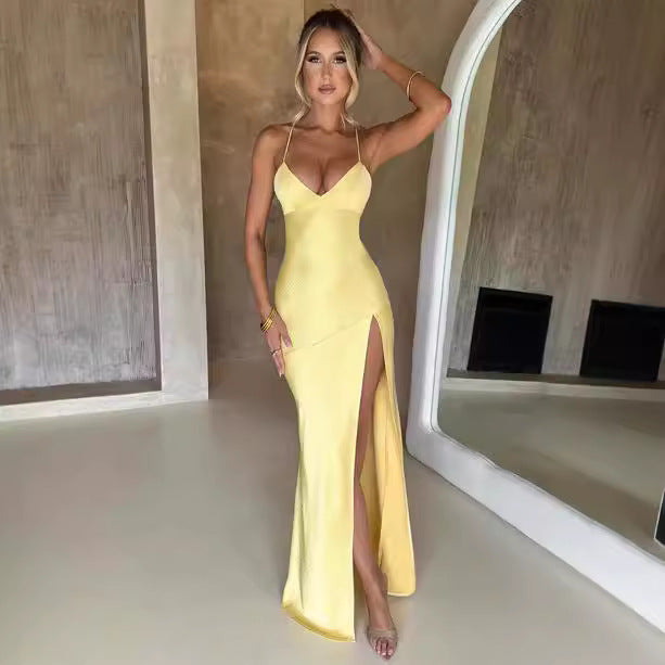 LORVENE Velvet Shine Dress