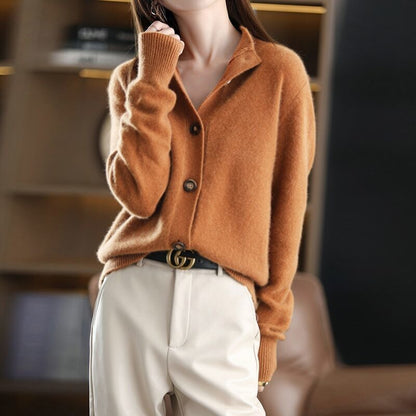 LORVENE Essential Knit Cardigan