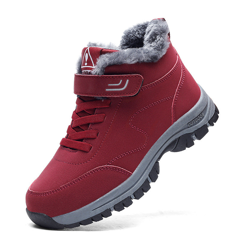LORVENE Textured Snow Boots