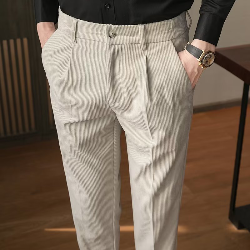 LORVENES Comfort Stretch Work Pants for Men
